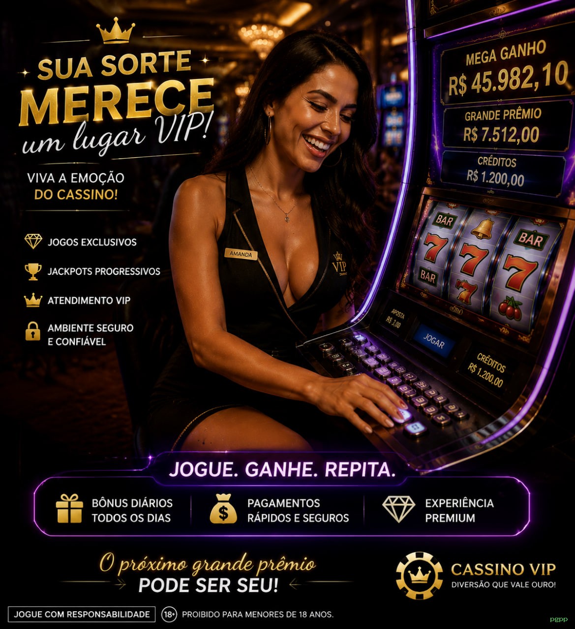 Login seguro na pgpp